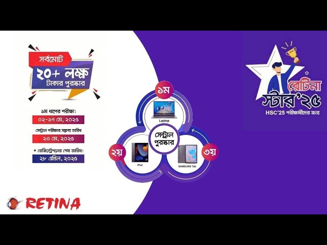 কে হবে ন্যাশনাল রেটিনা স্টার ২০২৫?